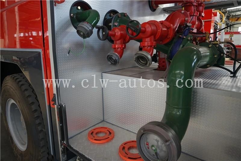 Sinotruk HOWO 4X2 6000liters 6cbm Water and Foam Tank Fire Fighting Truck