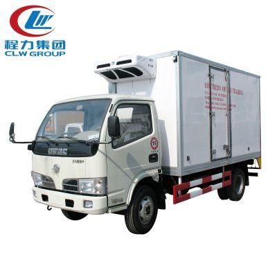 Dongfeng Load 6-8ton Brand New Refrigerated Van Truck for Sale