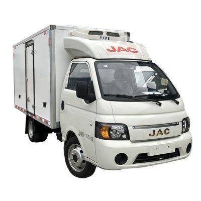 JAC 4X2 Light Mobile Refrigeration Van Truck Ice Cream Freezer Cargo Truck for Hot Sale