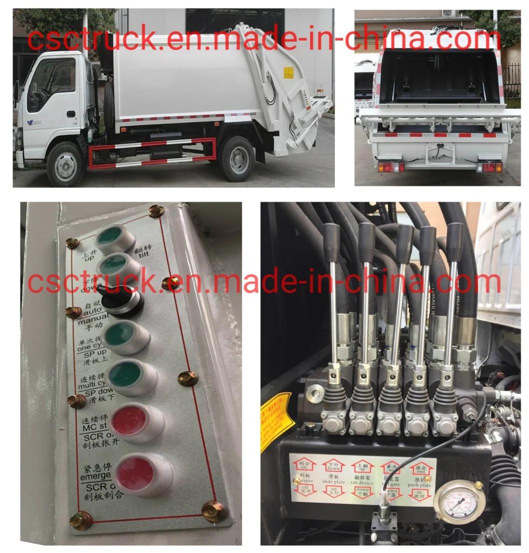 Japanese 4X2 6cbm 8cbm Garage Truck for Sale