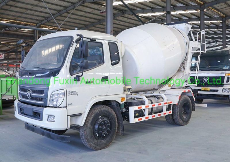 6 Cubic Meters Concrete Mixer Truck