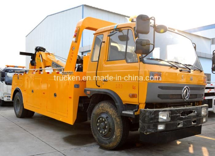 Dongfeng 4*2 Road Recovery Towing Vehicle 10tons 13tons Emergency Rescue Truck
