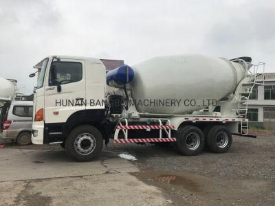 Hino 700 Mixer Machine Mini Cement Transit Mixing Truck Used Concrete Batch Mixer Trucks