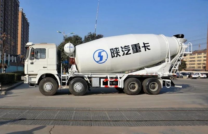 Shacman 8X4 New Concrete Mixer Truck Self Loading 18m3 Diesel Engine