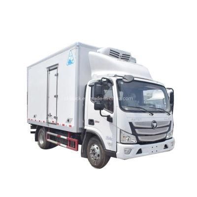 Foton Aumark 5tons 6tons 7tons 8tons New Model Refrigerated Truck for Sale