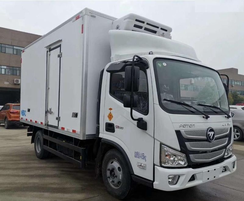 Foton Aumark 4*2 Refrigeration Truck, The Minimum Temperature Is -15 Degrees Celsius