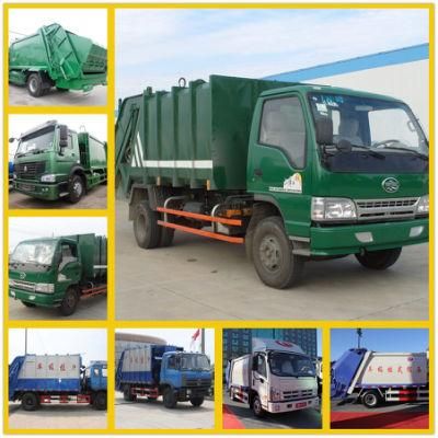 4cbm 6X4 Compressed Garbage Truck 4X2 Compactor Garbage Truck 10ton Garbage Compactors Truck