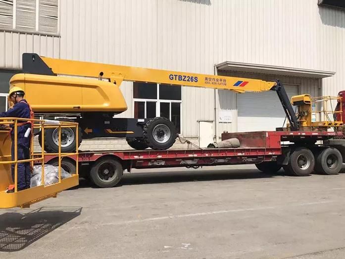 Gtbz14jd 14m Aerial Work Platform Articulated Boom Lift Price