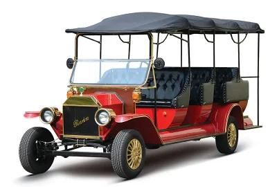 Comfortable 11 Seater Electric Sightseeing Car Tourist Shuttle Car