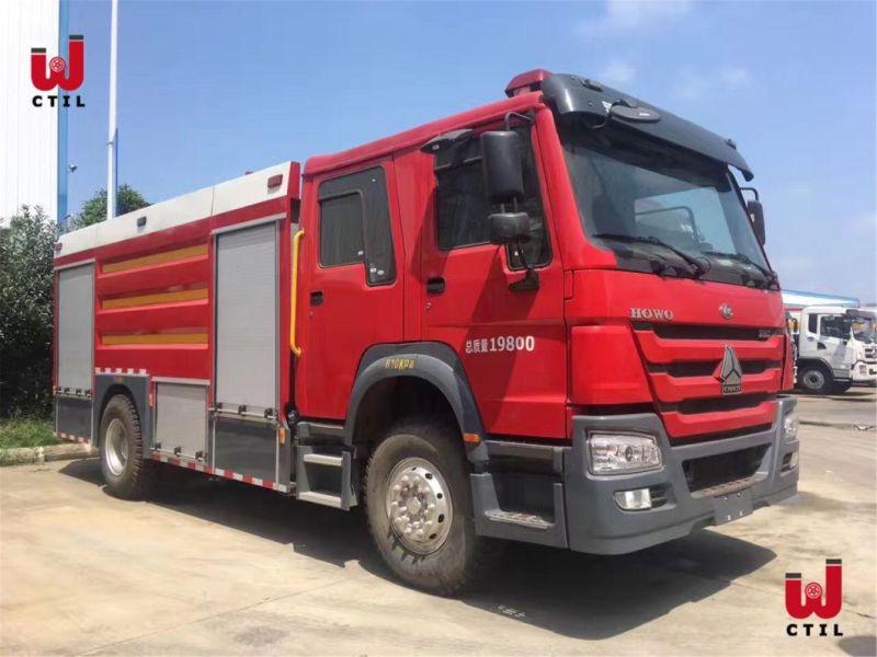 Rescue Emergency Fire Engine Fighting 10tons Water Tank Bowser Sprinkler Truck