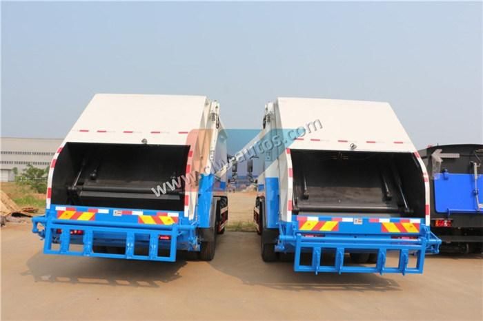 Factory Supply 4X2 12000liters Refuse Collector Compressed Garbage Compactor Truck