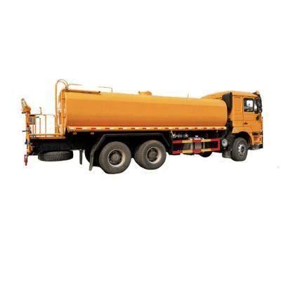 Shacman LHD or Rhd 6X4 20000liters 25000liters Watering Cart 22m3 6000 Gallon Water Cistern Tanker Truck Hot Sales