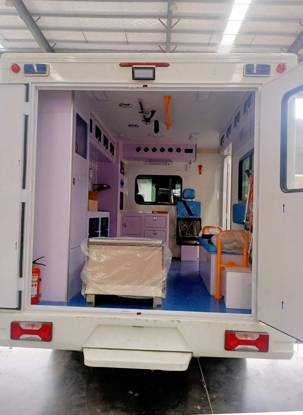 Iveco Salon Mobile Hospital Emergency Ambulance Patient Transport with Medical Equipment Increase The Negative Pressure Rescue Compartment