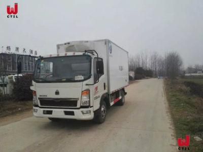 4X2 HOWO Fresh Refrigerator Truck for Fruit and Vegetable