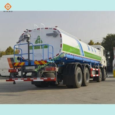 New Sinotruk Euro2 Euro3 Euro4 HOWO 6000L 8000L 10000L with Front Flush Side Spray Rear Platform Water Cannon Water Sprinkler Truck