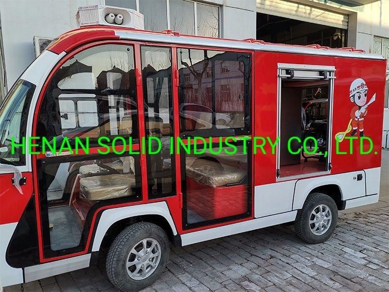 New Model 2 Seats Electric Fire Fighting Truck
