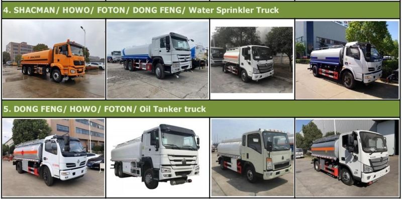 Foton Sewage Suction Truck 5000L Vacuum Sewer Cleaning Truck