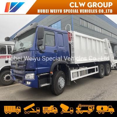 Sinotruk HOWO 6X4 14cbm 16cbm 16m3 Rear Loader Waste Recycling Collection Garbage Rubbish Compactor Truck