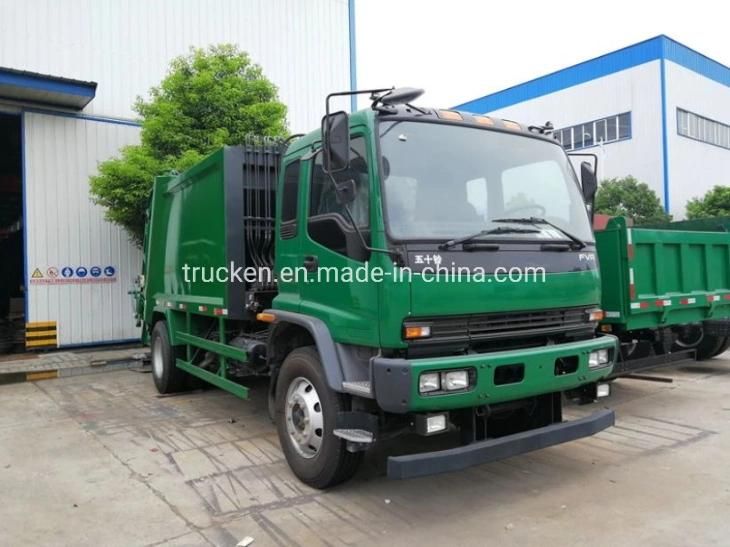 Japan Brand Hot Sale 3m3-20m3 Trash Compactor Truck Diesel/Gasoline Engine Waste Container Body