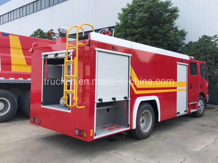 Isuzu Water Cannon Fire Fighting Truck Resue 3ton 4ton Fire Engine for Gas Station and Residential Area Saving