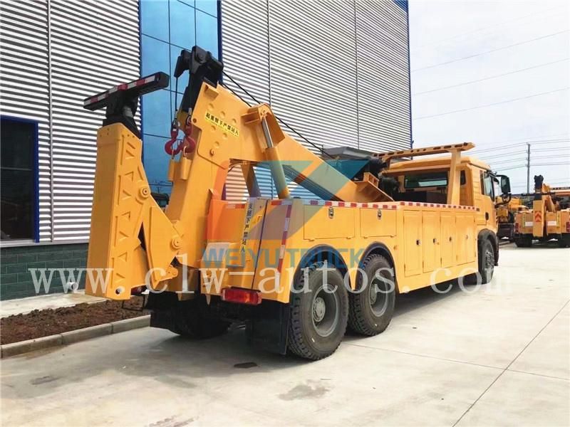 Sinotruk HOWO 6X4 Heavy Duty 20tons Wrecker Towing Truck Road Recovery Towing Truck Emergency Rescue Truck