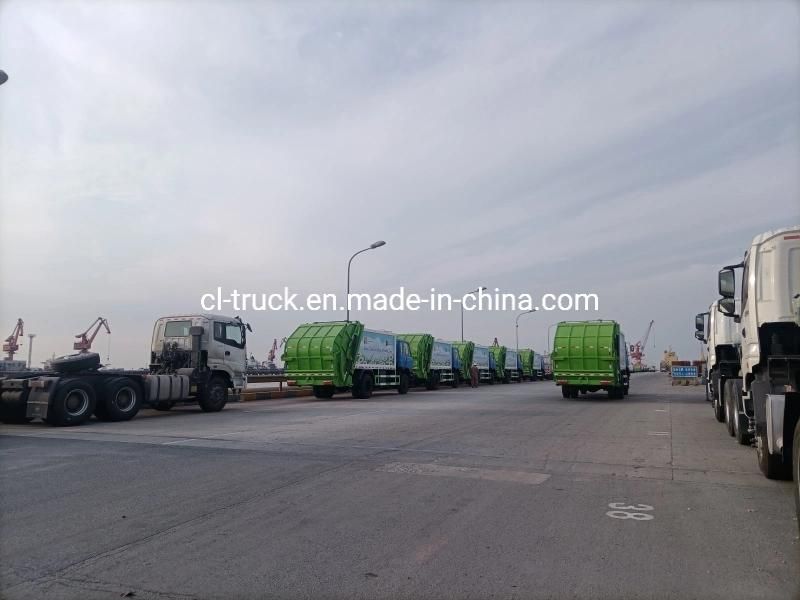 Dongfeng 145 153 Type Rhd LHD 8m3 10m3 12m3 15m3 16m3 Compactor Garbage Truck