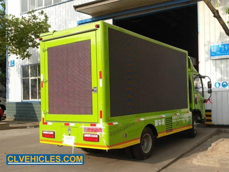 FAW Waterproof LED Digital Billboard Truck Mobile Advertising LED Truck