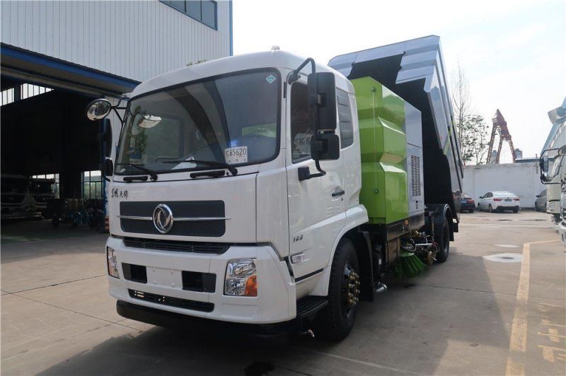 Dongfeng Tianjin Cummins Engine Water Road Sweeper Truck