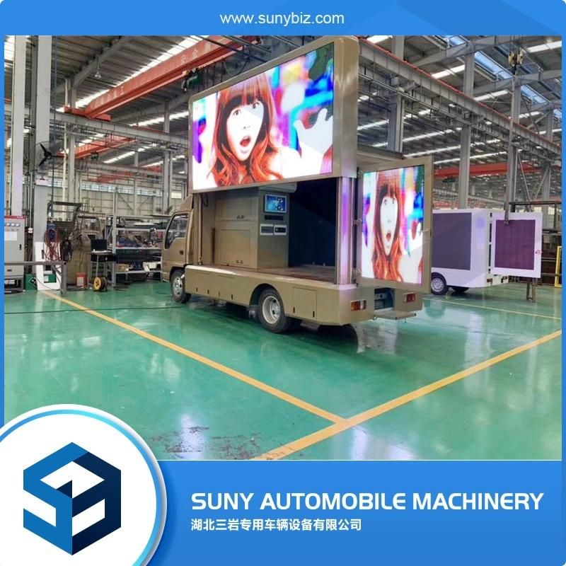 China Supplier Tanzania Used Full Color P6 Outdoor Mobile LED Video Truck/Car/Sightseeing Car Van Advertising Display Moving LED Display