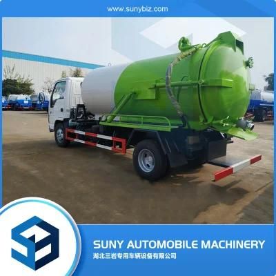 5000 USG Capacity Heavy Duty Sewage Suction Vacuum Tank Truck