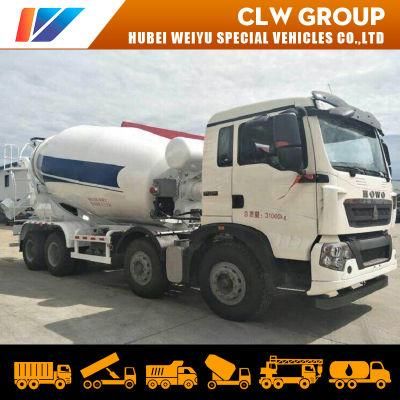 Hotsale China HOWO 8X4 Good Quality Lightweight Fuel-Saving High-Efficient 12cbm Construction Concrete Cement Mixer Truck