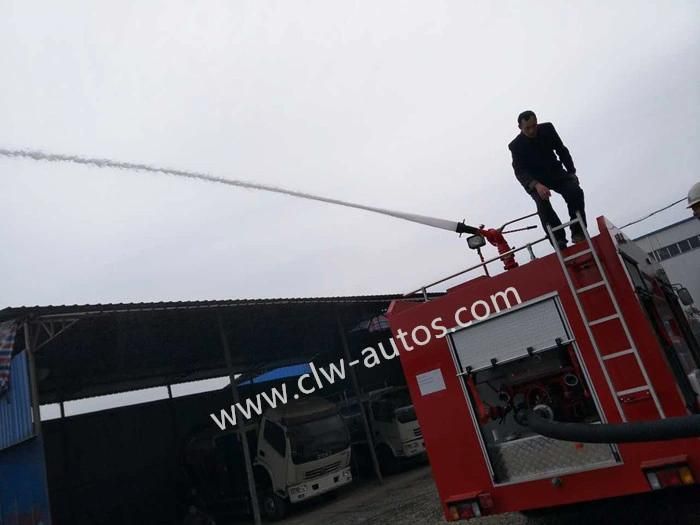 Dongfeng 6tons Fire Truck with Water Cannon for Fire Fighting 180HP