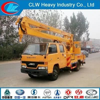 Top Safety 14m Lifting Truck Hydraulic Aerial Cage