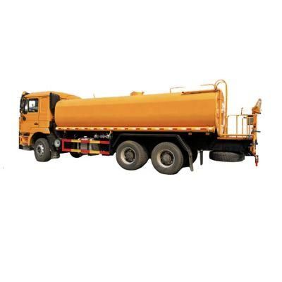 Shacman LHD or Rhd 6X4 20000liters 25000liters Watering Cart 22m3 6000 Gallon Municipal Sanitation Landscaping Sprinkler Truck