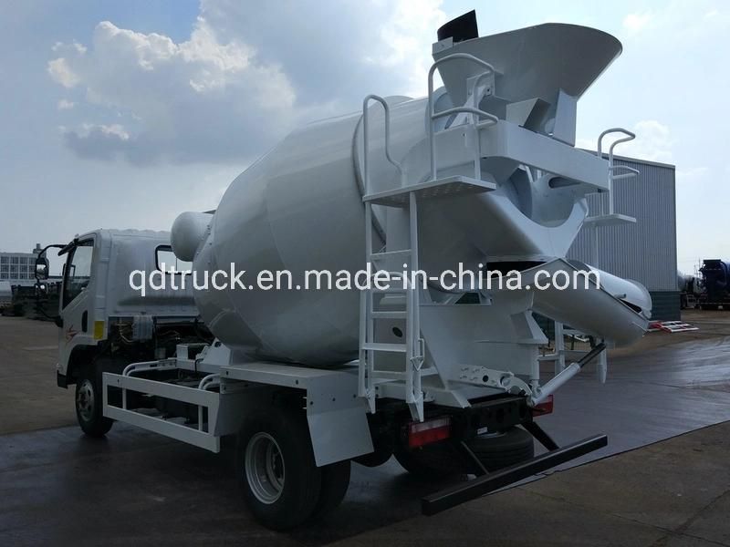 3m3 cement concrete agitator truck for sale