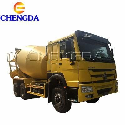 HOWO Hydraulic Pump Used Concrete Mixer Truck for Sale
