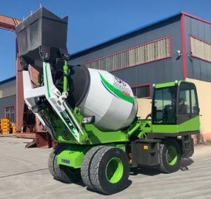off-Road Jbc-35r 3.5 Cube Meter Bidirectional Driving Self-Loading Automatic Concrete Mixer Truck