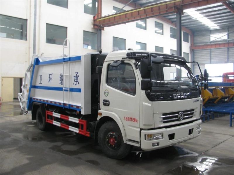 Frika 4X2 8cbm Garbage Waste Refuse Compactor Truck for Salewith PLC Control System