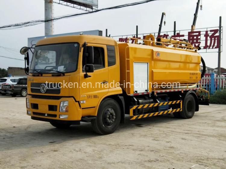 Customized 13000liters/14000liters New High Quality Factory Price Sewer and Drain Cleaning Truck