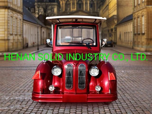 Electric Oldtimer Car 14 Seat 72V Retro Sedan Car Gran Torino