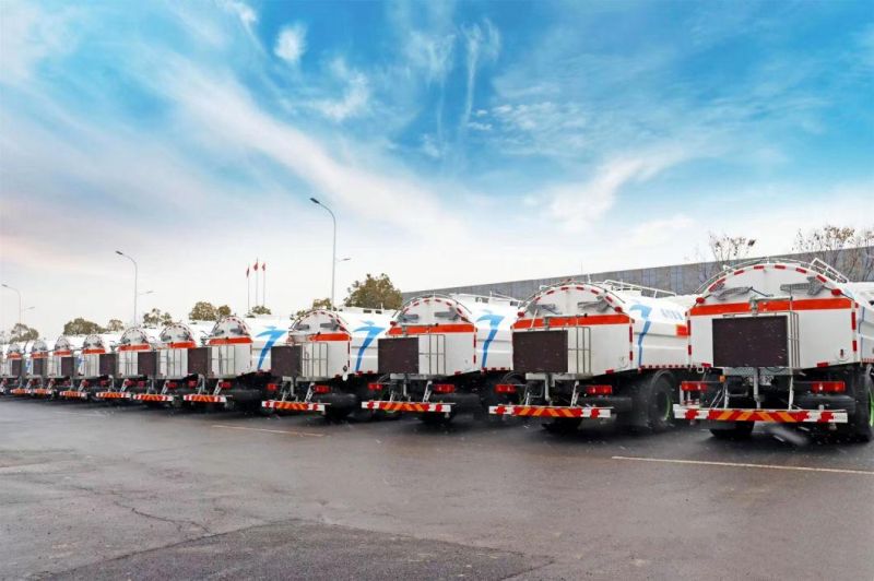 Dongfeng 4X2 Water Tank Truck Road Cleaning Truck 12cbm 12m3 15000L Spraying Vehicle Road Sprinkler Water Barrow Water Trucks