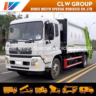 Dongfeng Kingrun 14cubic Meters 14m3 Waste Compressed Compactor Refuse Collection Transport Garbage Truck