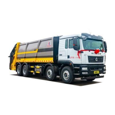 HOWO 8*4 Garbage Compactor Truck 350HP