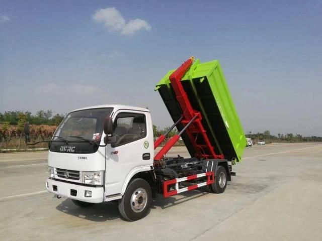 DFAC 4X2 Small Hook Lift Waste Truck for Sale