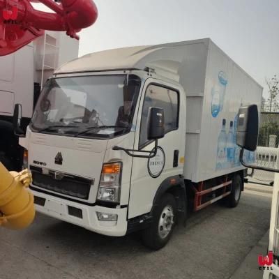 5000kg Sinotruck HOWO Euro 2 Refrigerated Trucks with Diesel