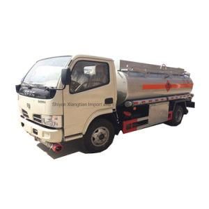 Light Duty 4X2 6000L Capacity Small Fuel/Oil /Petrol Diesel Transportation Tank Truck