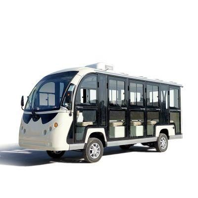 Scenic Spot Green Bus Electric Tourist Van with Low Price Hkg-A0-14