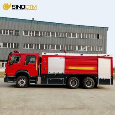 HOWO 6X4 LHD/Rhd Water-Foam Tank Fire Fighting Truck 20000L