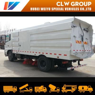 China Hot Sale Dongfeng 7tons Large City Road Mobile Cleaners 7t Cleaning Sweeper Truck