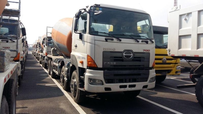 Hino 8X4 Mixer Truck with 12 Cubic Tank